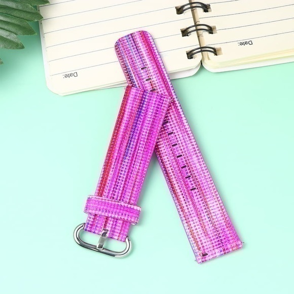 Apple Accessories - NWT Apple Watch Straps Pink Multi Colored Replacement Wristband Watchstrap